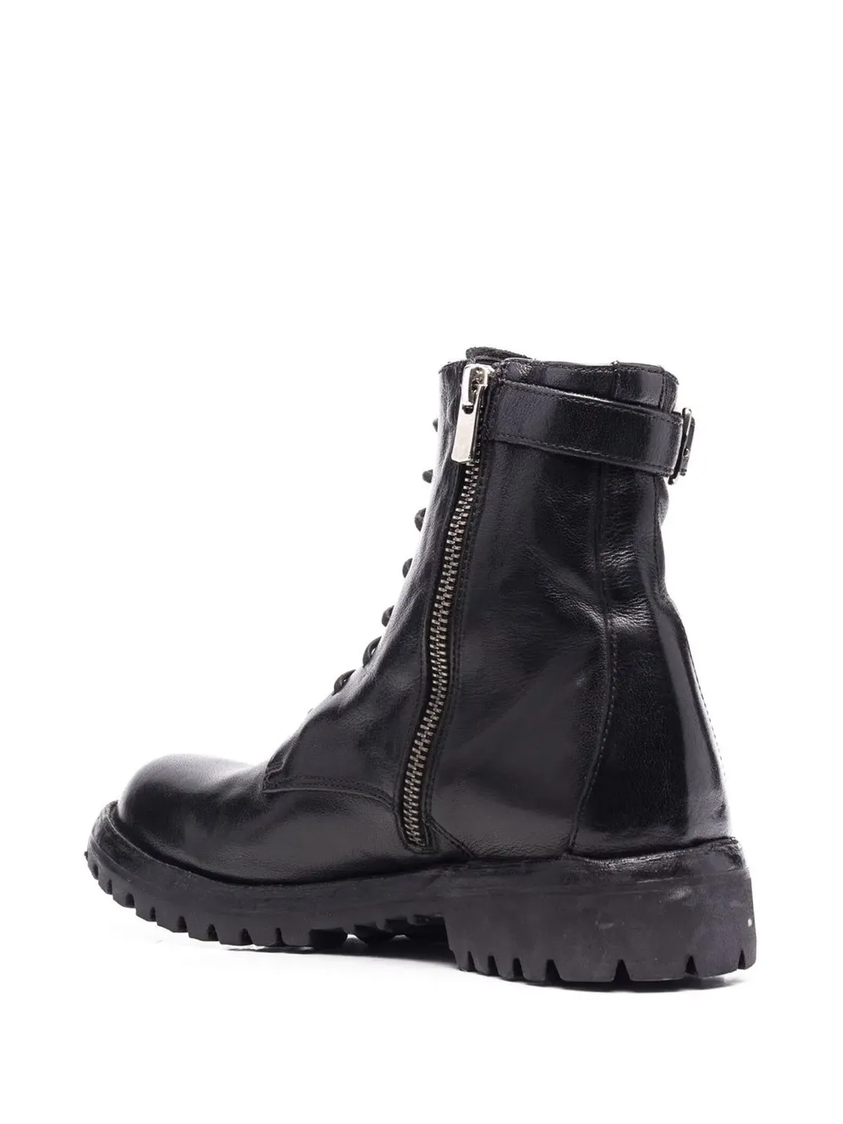 Officine Creative ロライン レースアップブーツ ブラック - 画像3