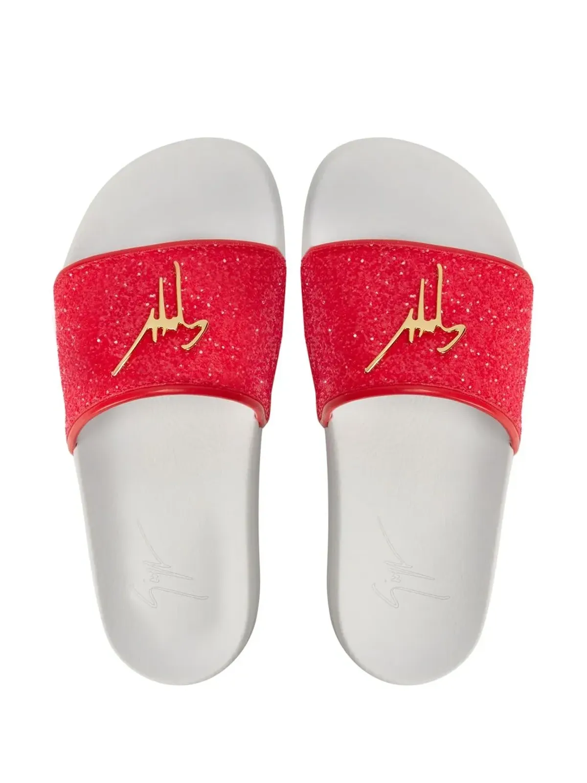 Giuseppe Zanotti ブレット グリッター・ディテール・スライド - ピンク - 画像4