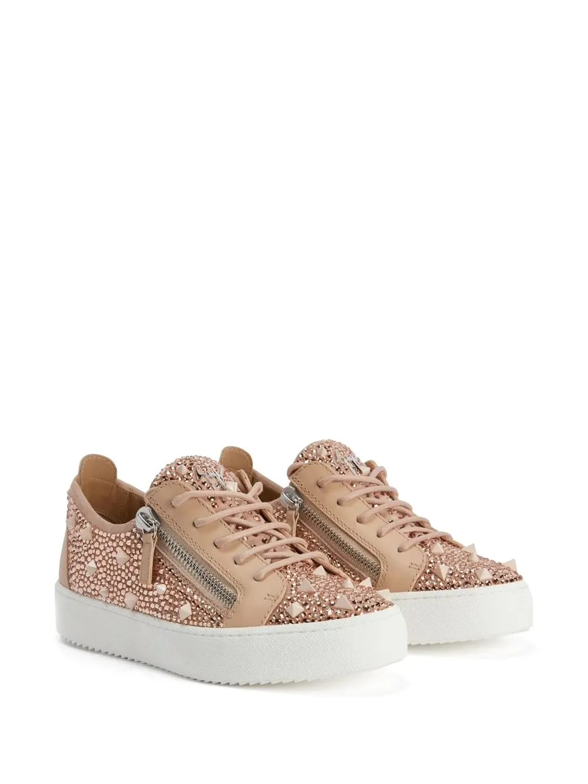 Giuseppe Zanotti Gail スタッズ付きスニーカー - 画像2