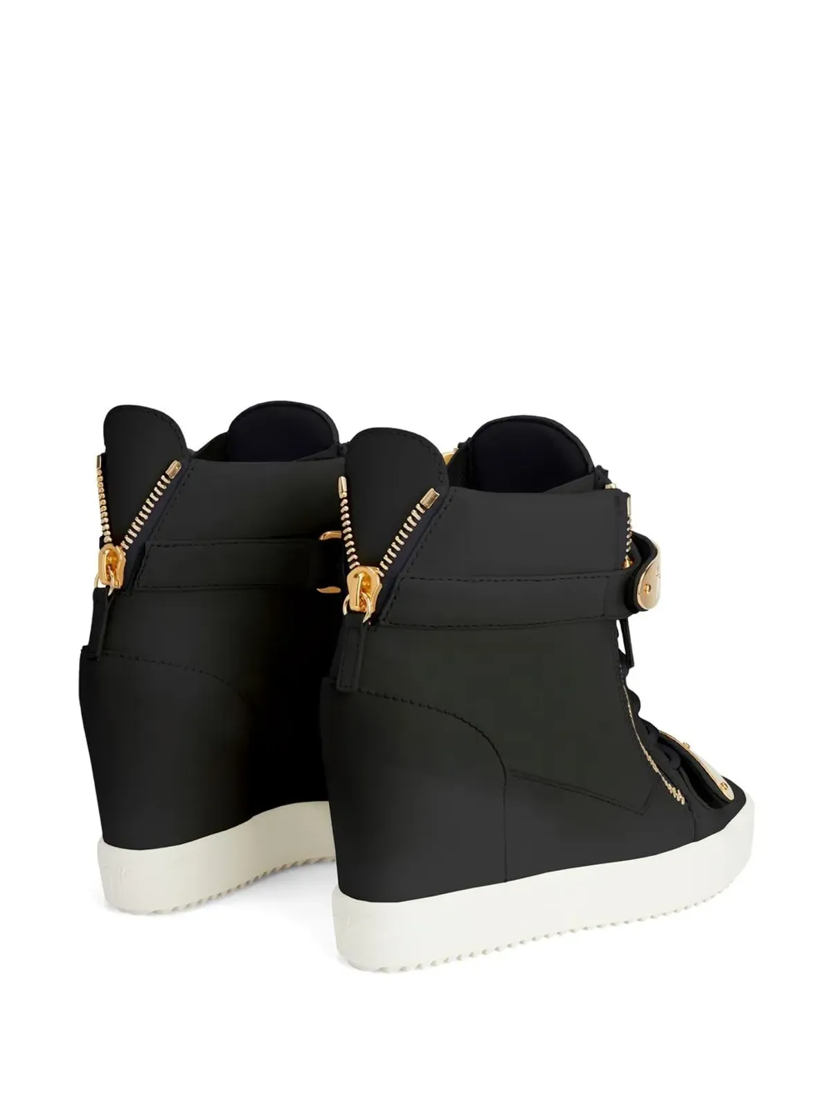 Giuseppe Zanotti コビー ウェッジヒール スニーカー - 画像3