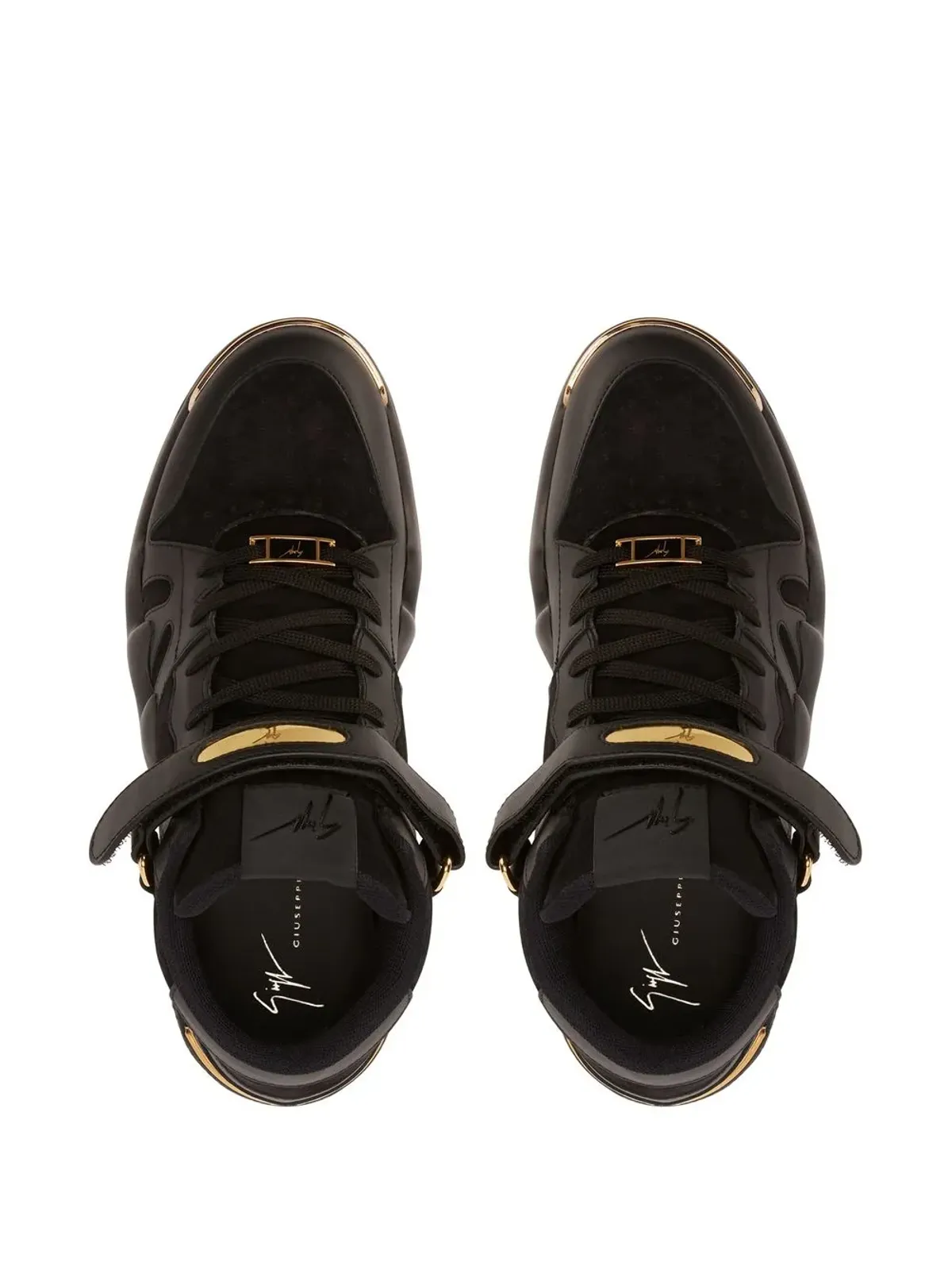 Giuseppe Zanotti タロン ミッドトップスニーカー - ブラック - 画像4