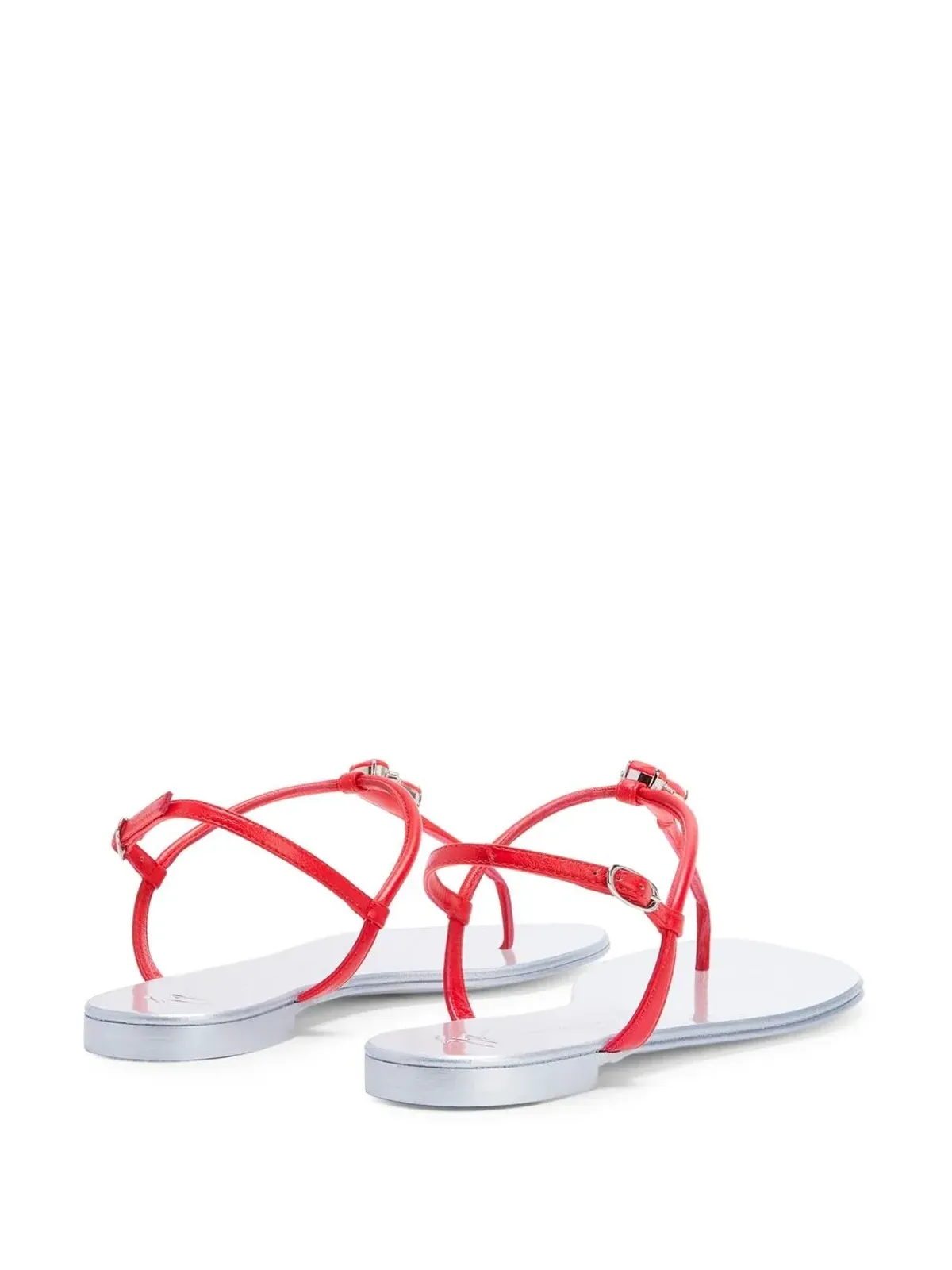 Giuseppe Zanotti Sybella T-bar サンダル - 画像3