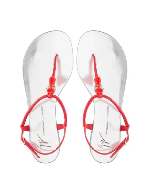 Giuseppe Zanotti Sybella T-bar サンダル - サムネイル4