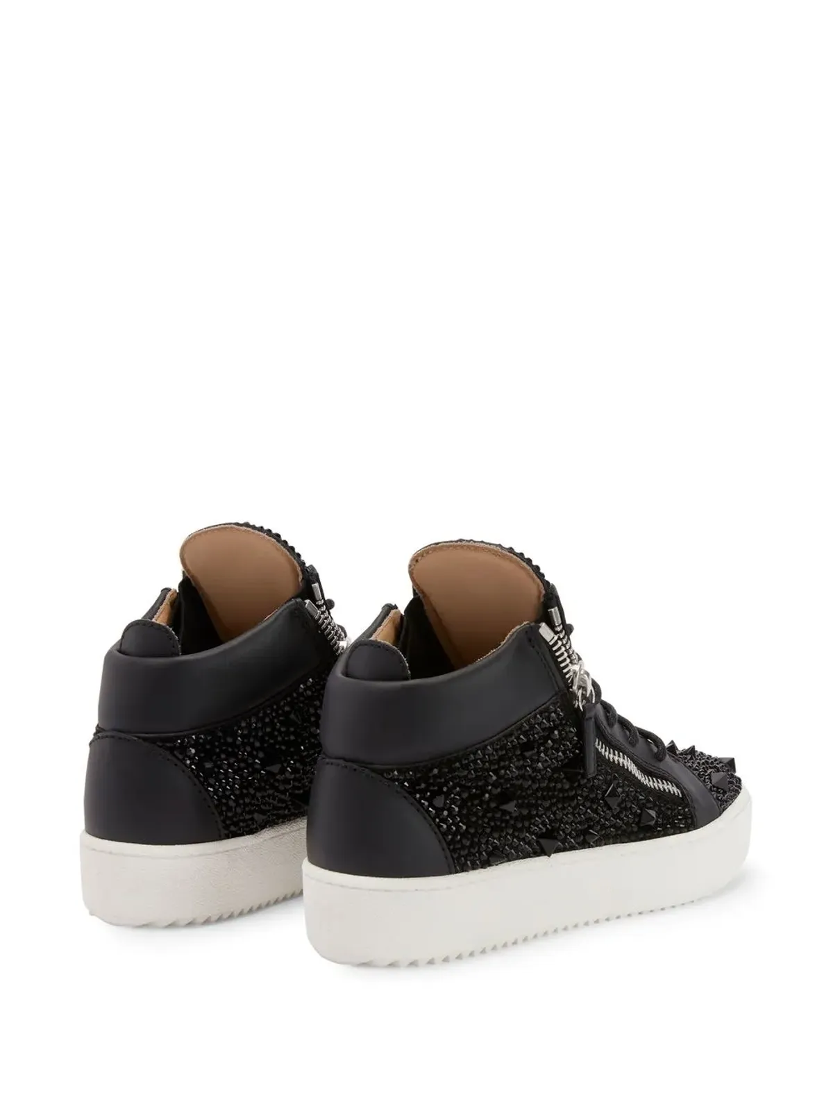 Giuseppe Zanotti クリス ラインストーン装飾スニーカー - 画像3