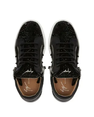 Giuseppe Zanotti クリス ラインストーン装飾スニーカー - サムネイル4