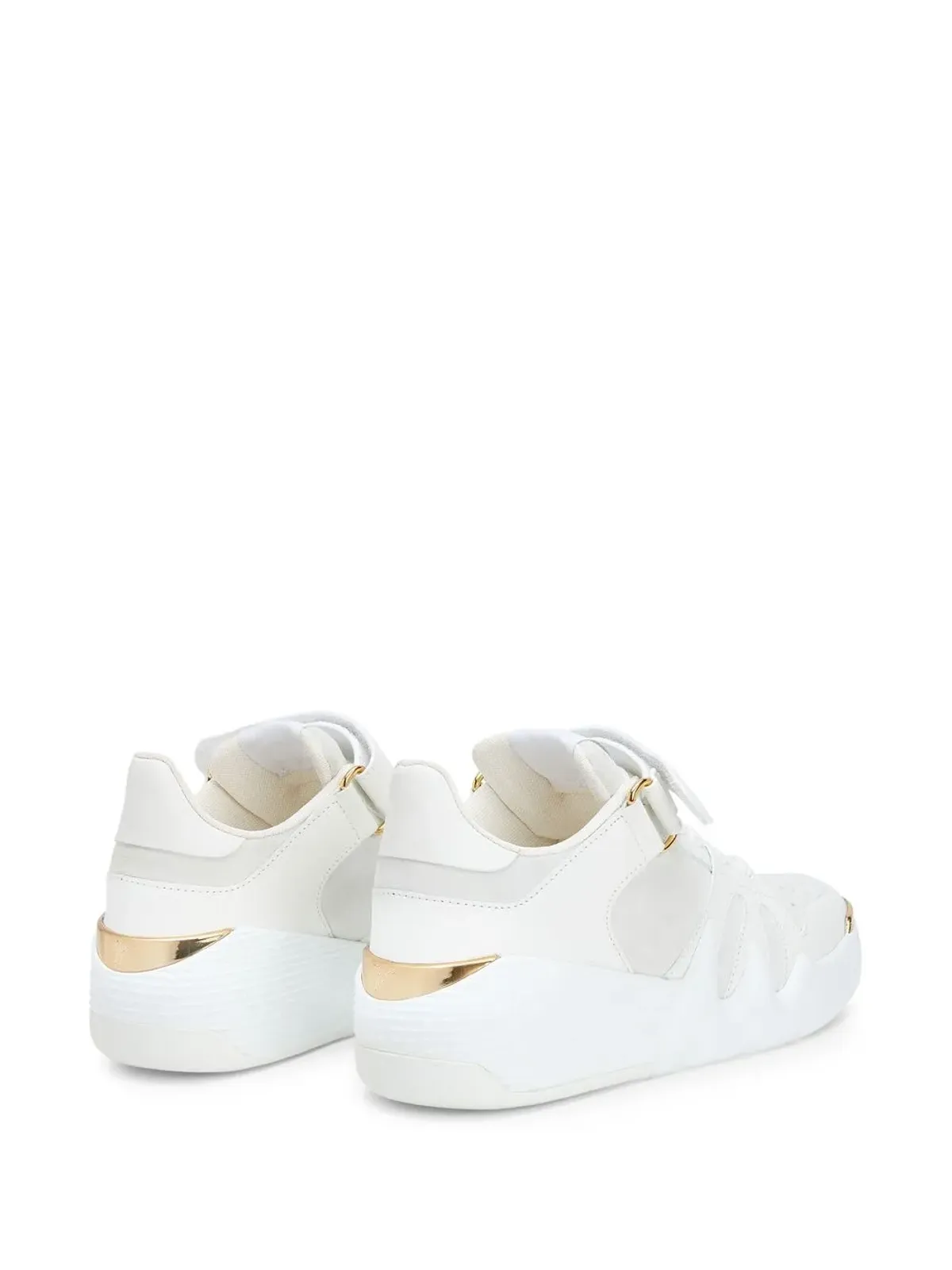 Giuseppe Zanotti タロン・タッチストラップ ハイトップスニーカー - 画像3