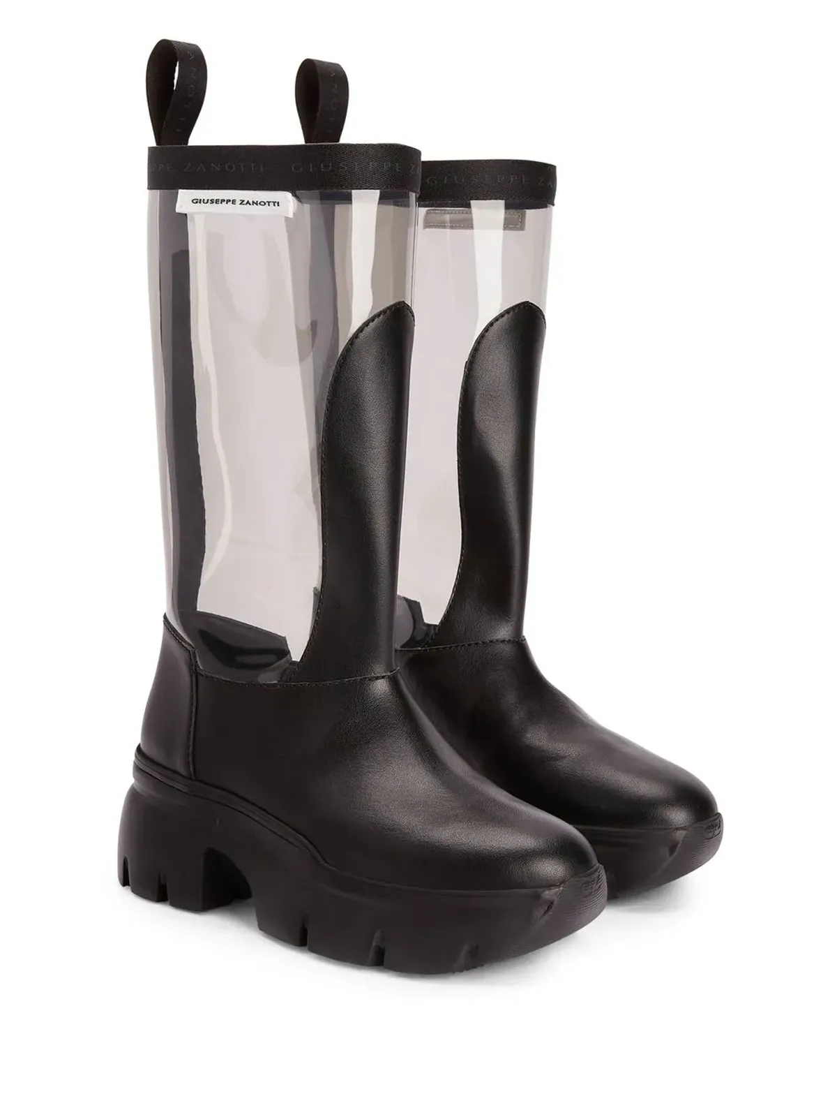Giuseppe Zanotti アポカリプス・ライオット プラットフォームブーツ - 画像2