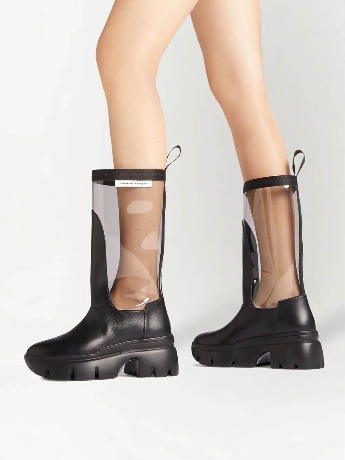 Giuseppe Zanotti アポカリプス・ライオット プラットフォームブーツ - 画像4
