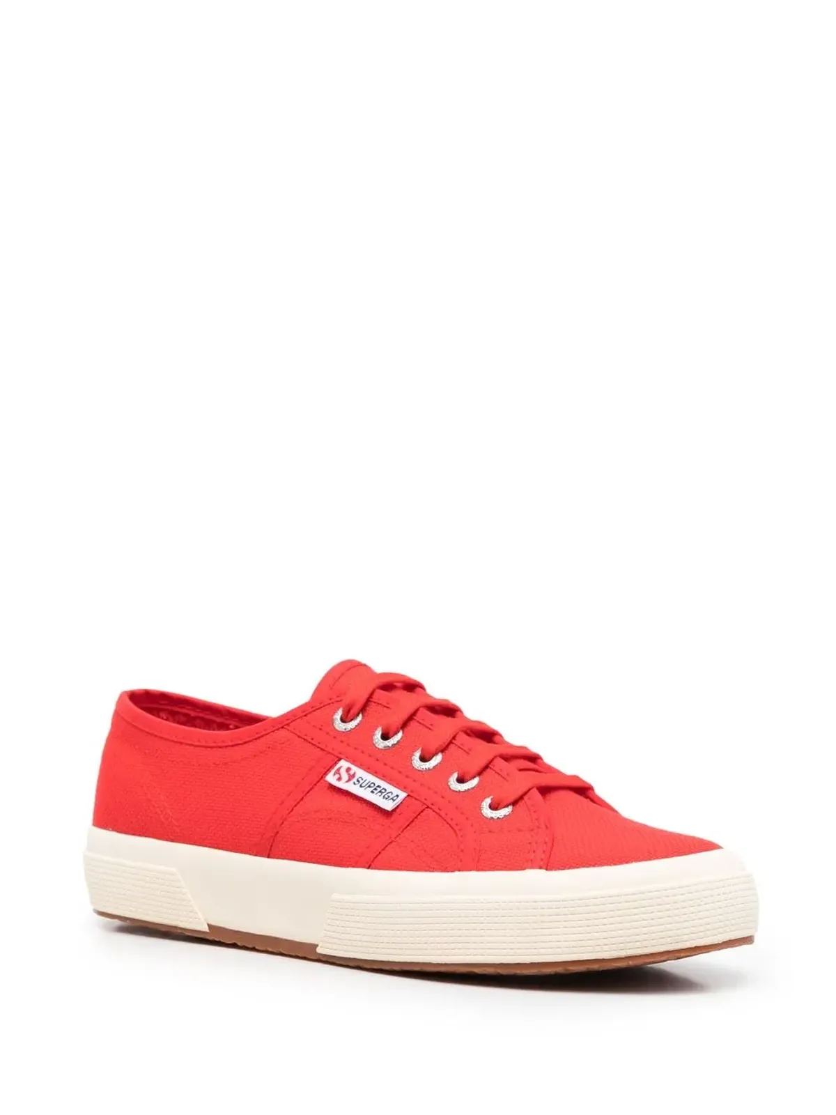 Superga コトゥクラシック レースアップスニーカー レッド - 画像2