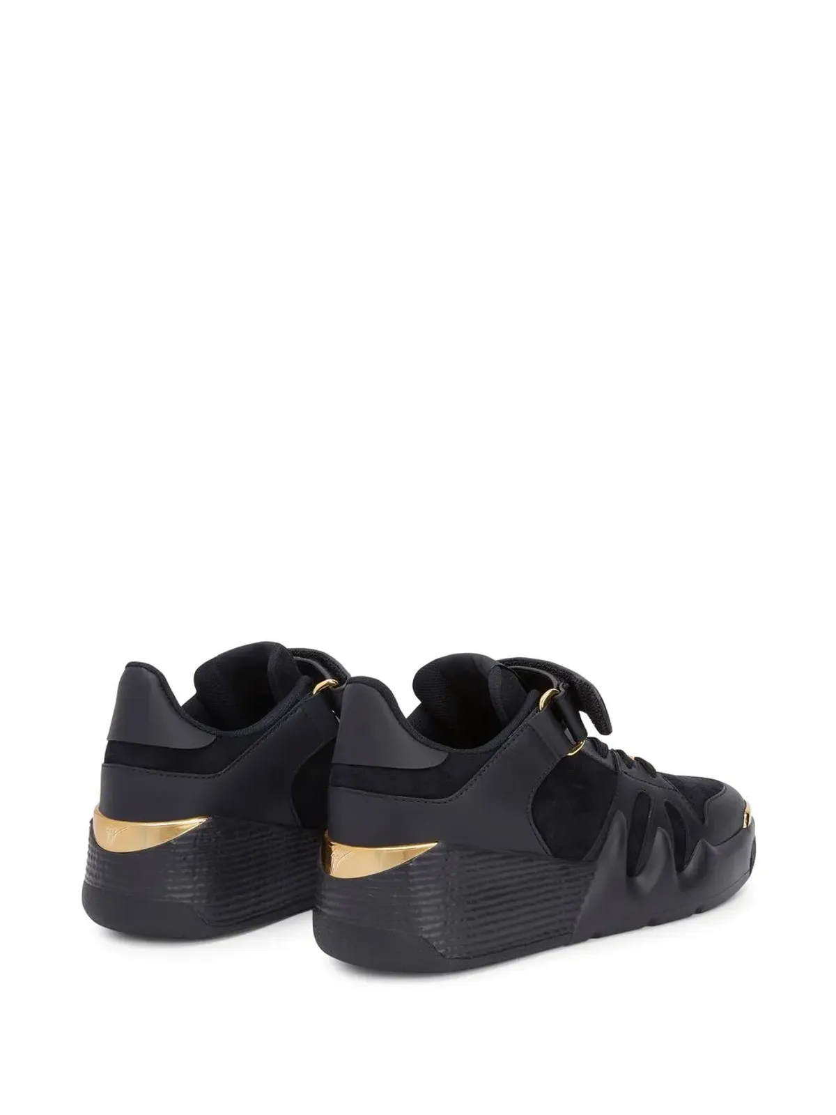 Giuseppe Zanotti タロン・タッチストラップ ロー・トップスニーカー - 画像3