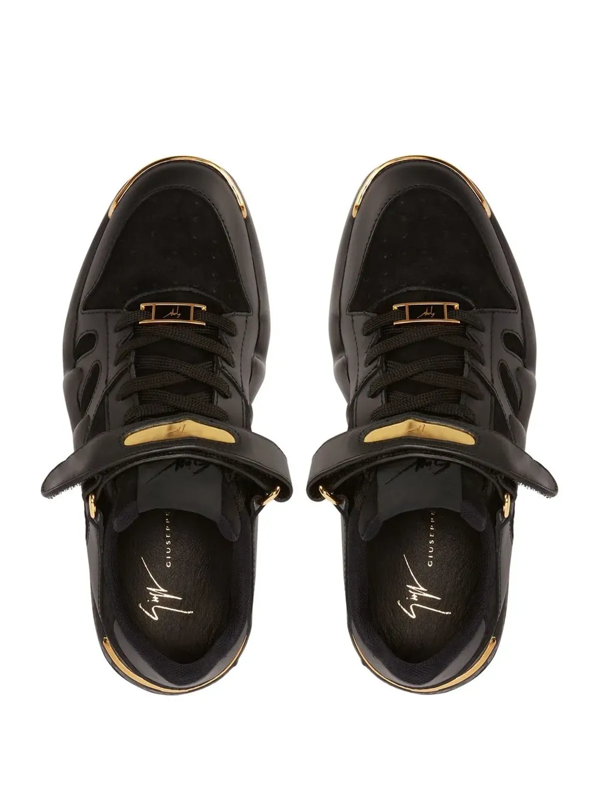 Giuseppe Zanotti タロン・タッチストラップ ロー・トップスニーカー - 画像4