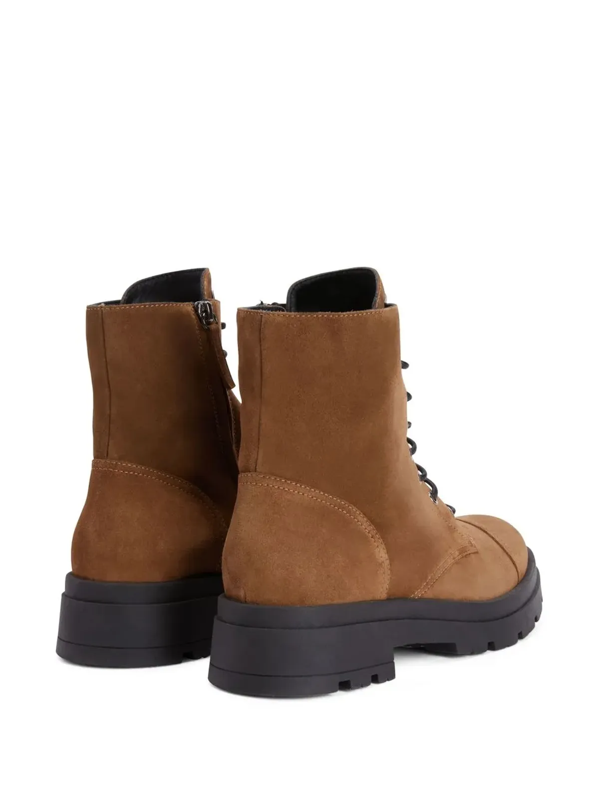 Giuseppe Zanotti Jerico スエード アンクルブーツ - 画像3