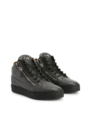 Giuseppe Zanotti クリス モノグラムプリント ミッドトップスニーカー - サムネイル2