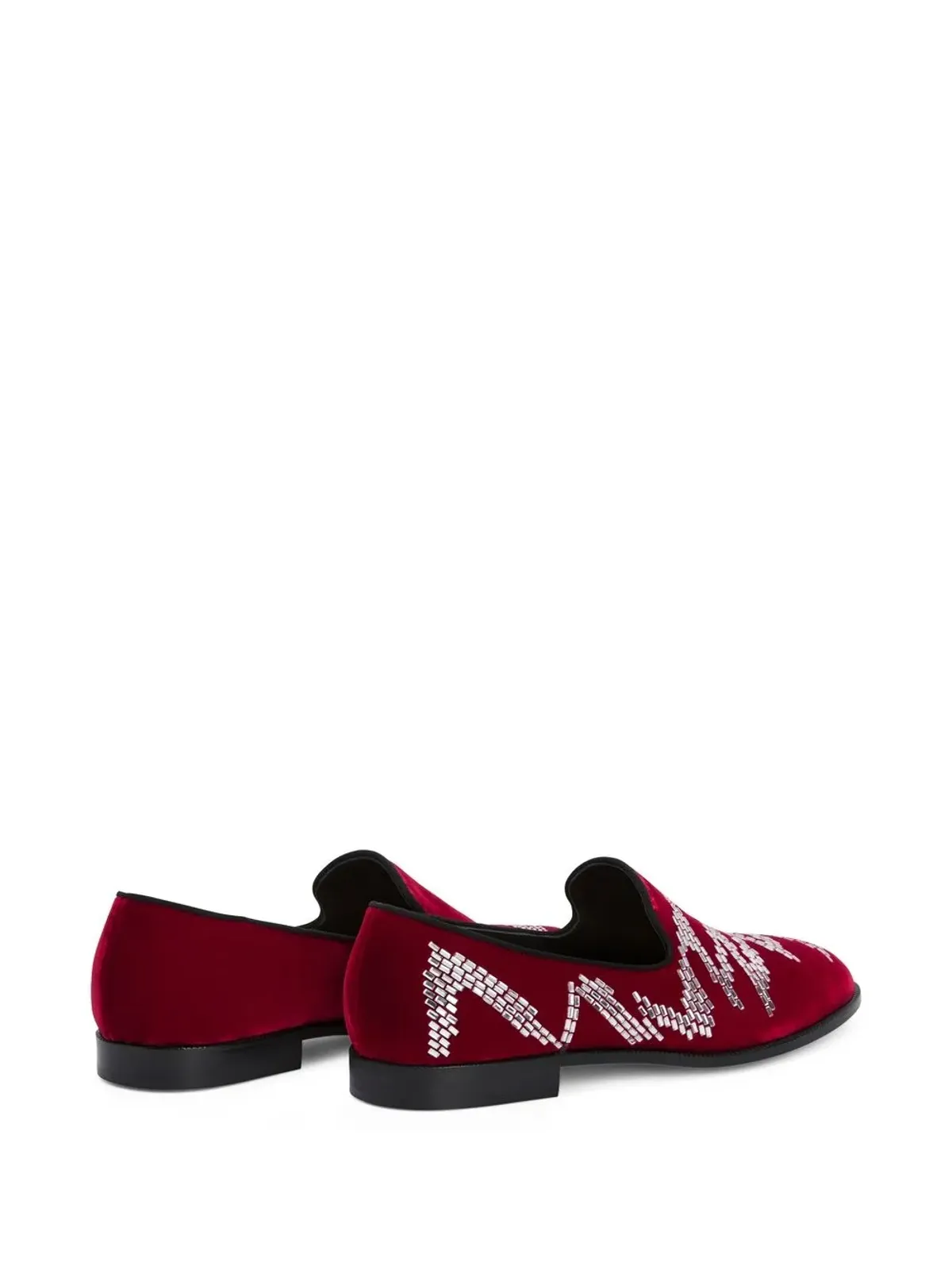 Giuseppe Zanotti Jareth Shake ビジュー付き ローファー - 画像3