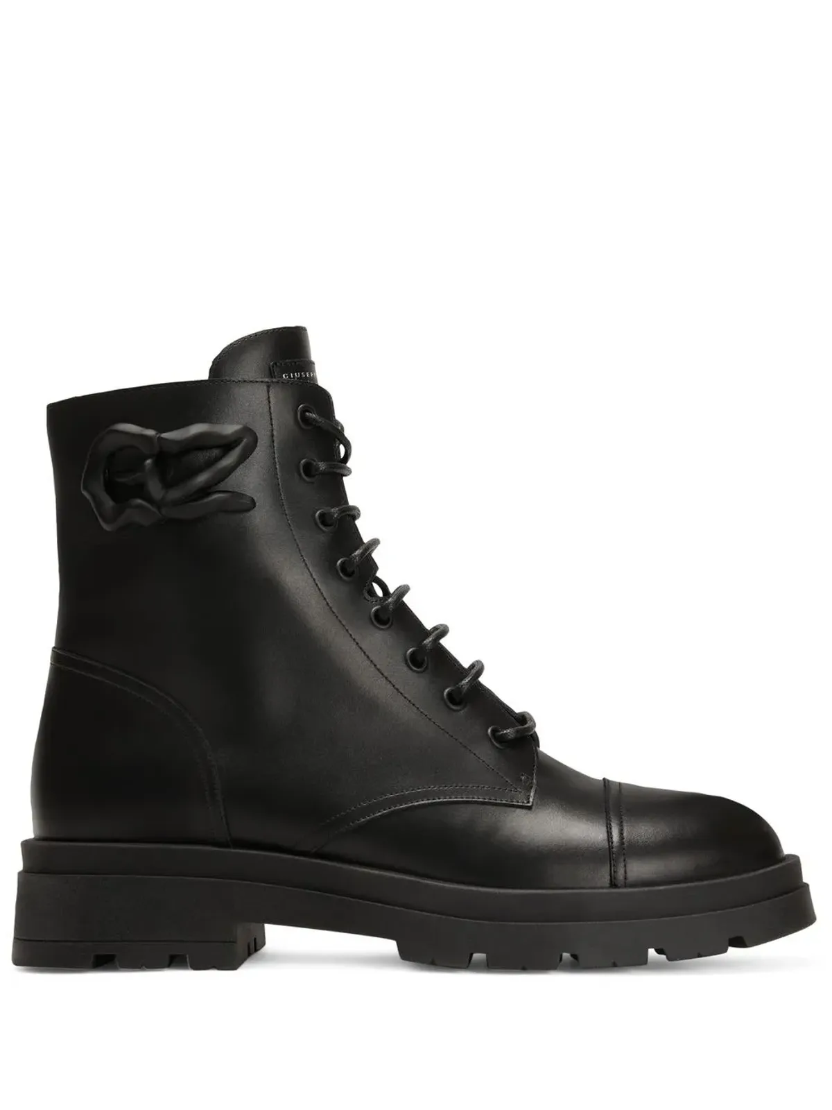 Giuseppe Zanotti Harlock Zalì コンバットブーツ - 画像1