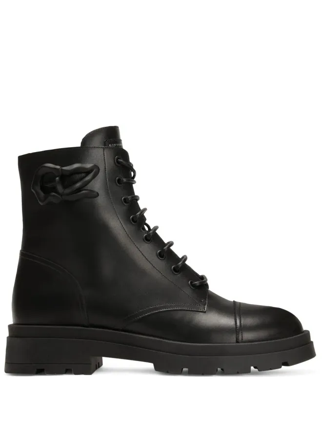 Giuseppe Zanotti Giuseppe Zanotti Harlock Zalì コンバットブーツの商品画像