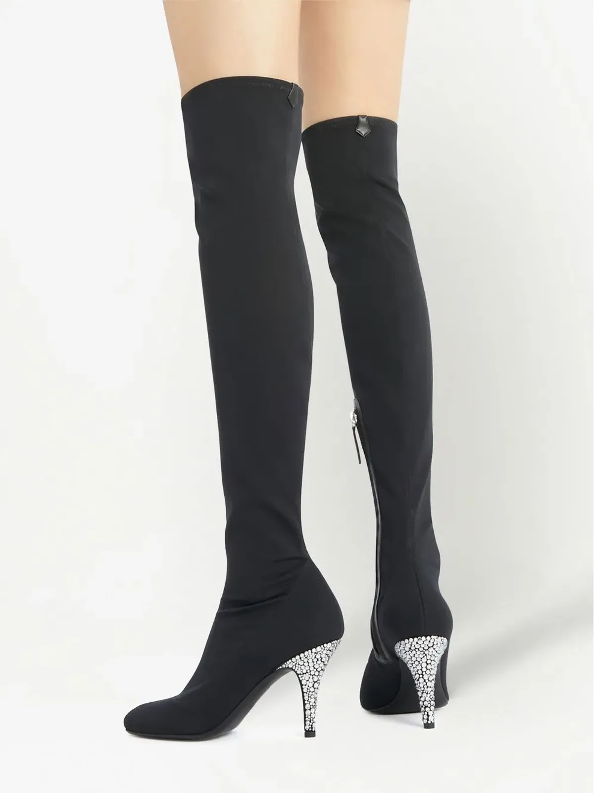 Giuseppe Zanotti Calixtee Cuissarde オーバー・ザ・ニー・ブーツ - 画像4