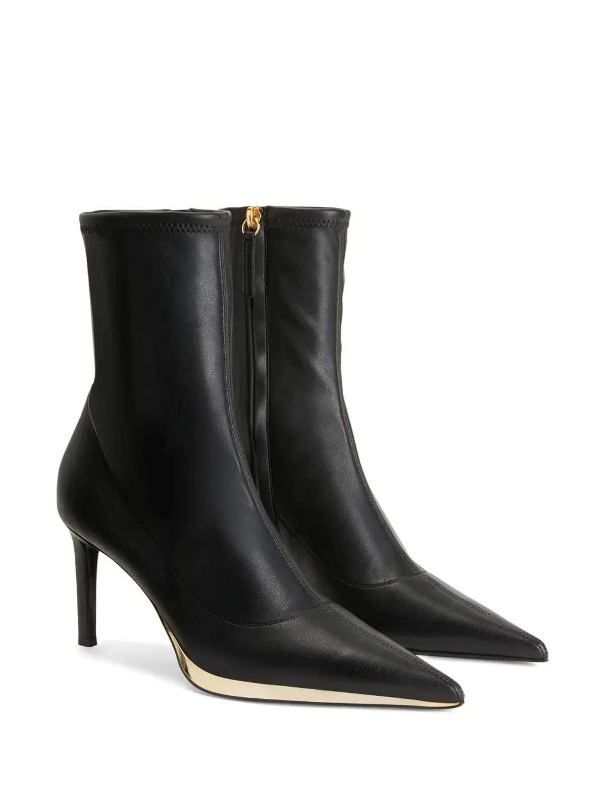 Giuseppe Zanotti Virgyn アンクルブーツ ブラック - 画像2