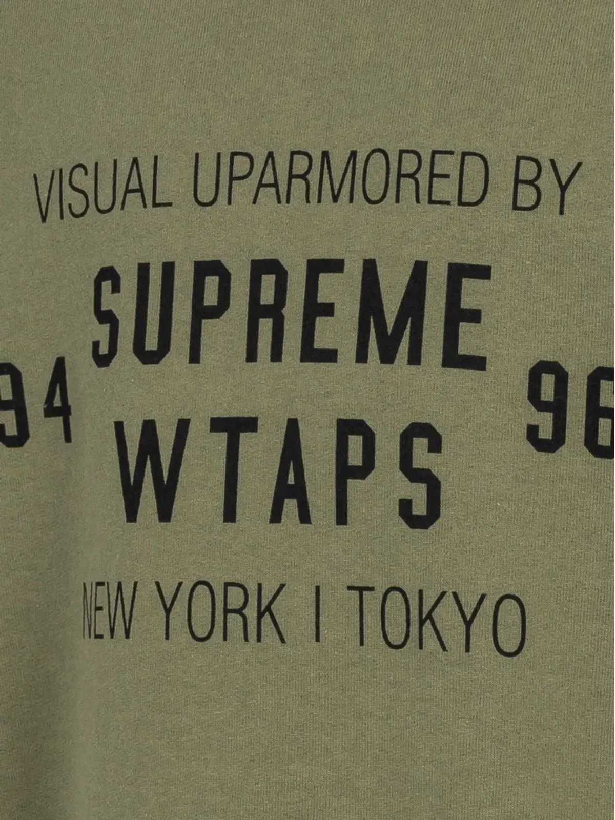 Supreme x WTAPS クルーネック スウェットシャツ - Green - 画像3