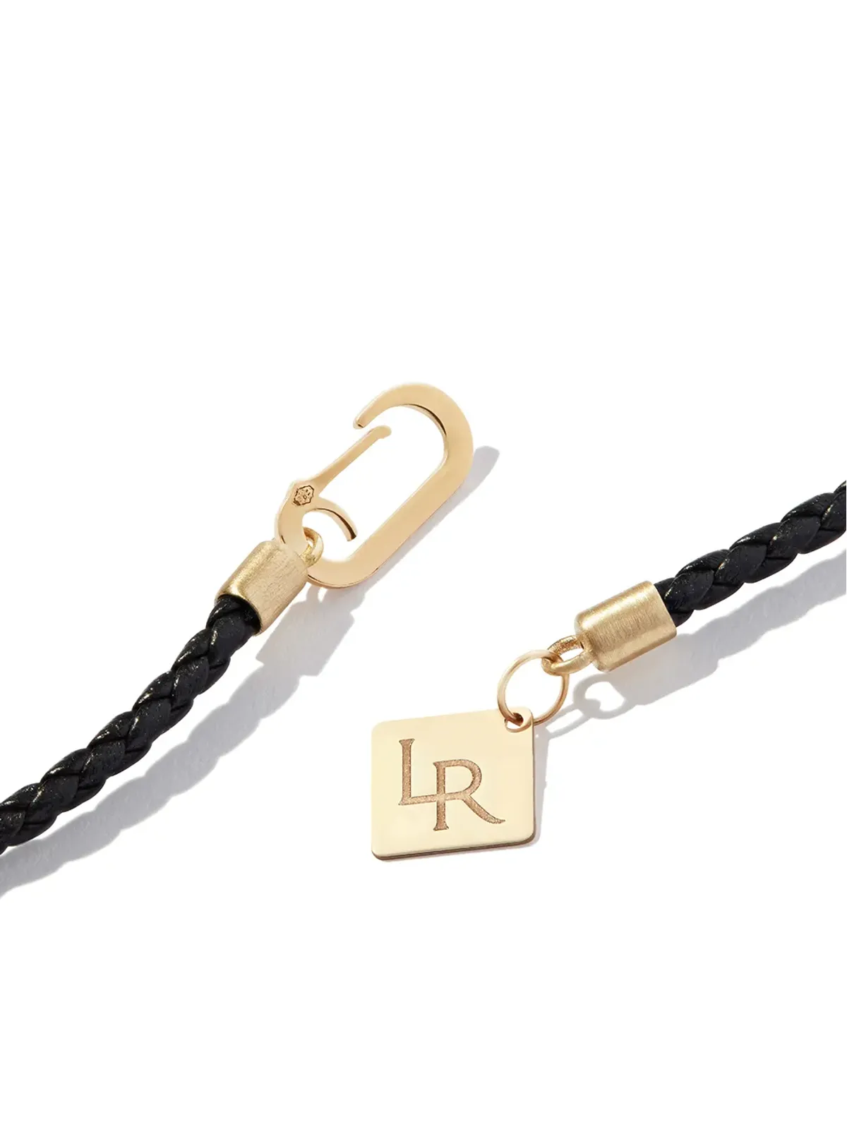 Lauren Rubinski 14kt yellow gold rainbow-charm necklace - 画像3