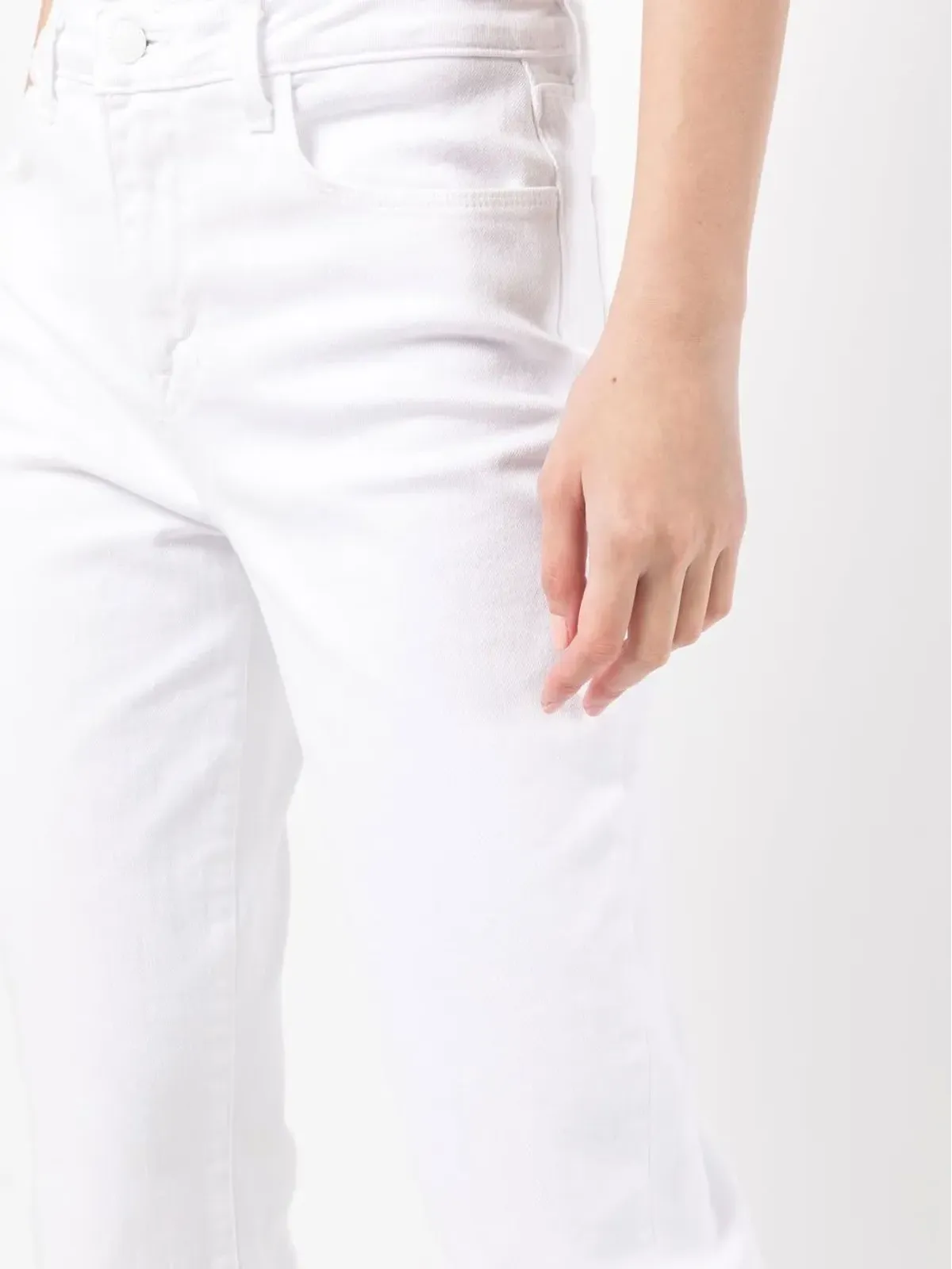 L'Agence クロップドストレートジーンズ - 画像5