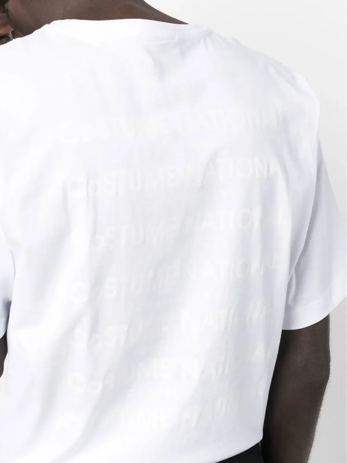 costume national contemporary ロゴプリント半袖Tシャツ - 画像5