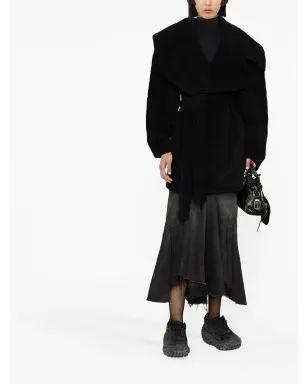 Balenciaga ベルト付きオーバーサイズコート - サムネイル2