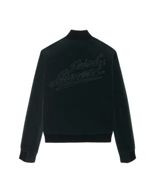 Saint Laurent テディベルベットジャケット - サムネイル2