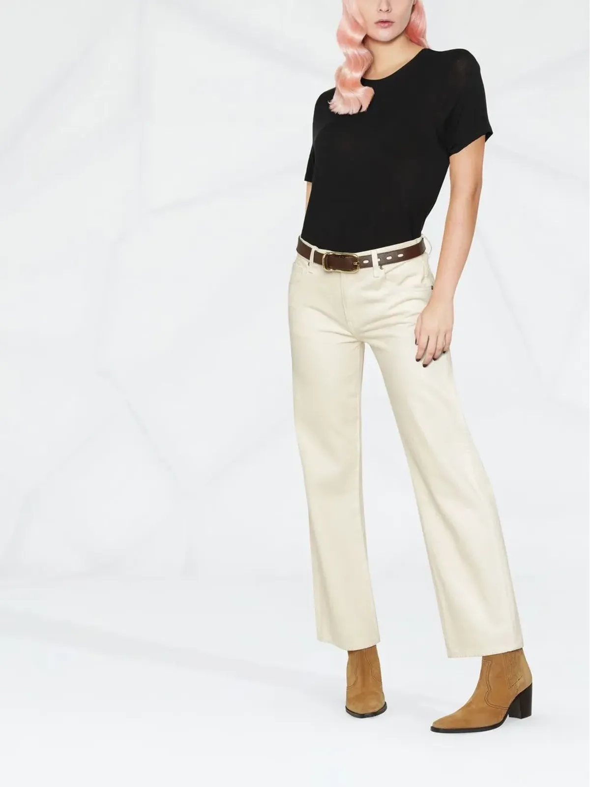 rag & bone ショートスリーブ ラウンドネック Tシャツ - 画像3
