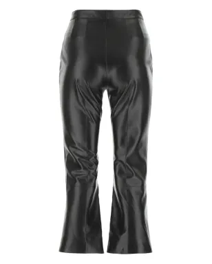 Saint Laurent プリーツディテール レザーパンツ - サムネイル2