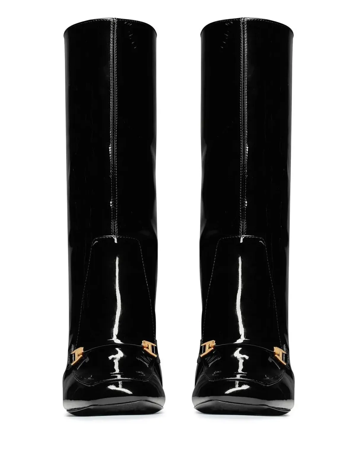 Saint Laurent ララ スクエアトゥ ブーツ - 画像4