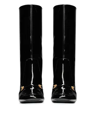 Saint Laurent ララ スクエアトゥ ブーツ - サムネイル4