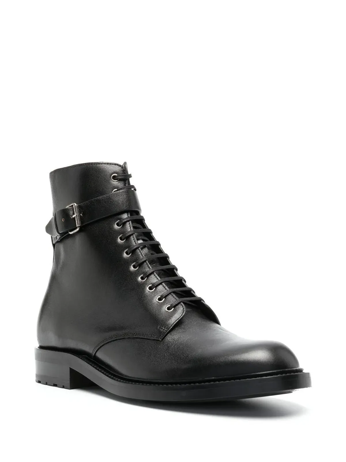 Saint Laurent アーミー バックル ブーツ - 画像2