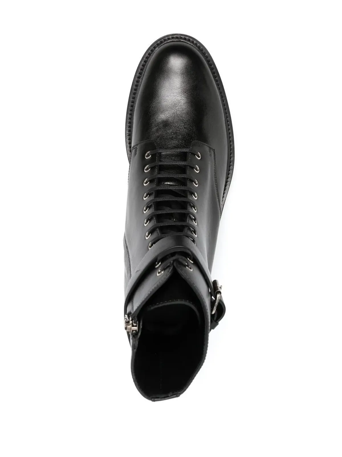 Saint Laurent アーミー バックル ブーツ - 画像4