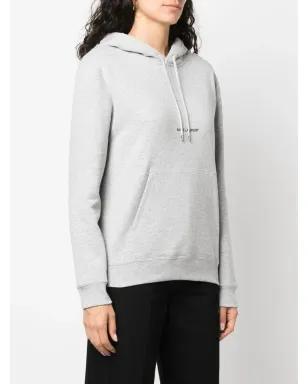 Saint Laurent 刺繍ロゴ入り長袖フーディー - サムネイル3