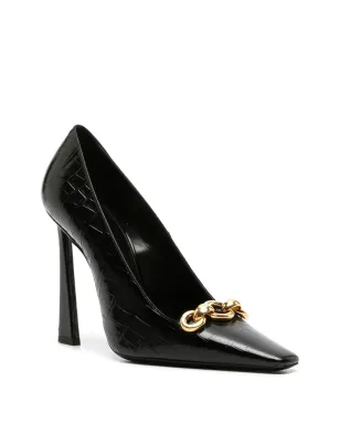 Saint Laurent Silvana 110mm チェーンディテールパンプス - サムネイル2
