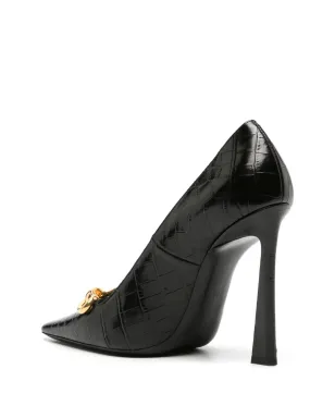 Saint Laurent Silvana 110mm チェーンディテールパンプス - サムネイル3