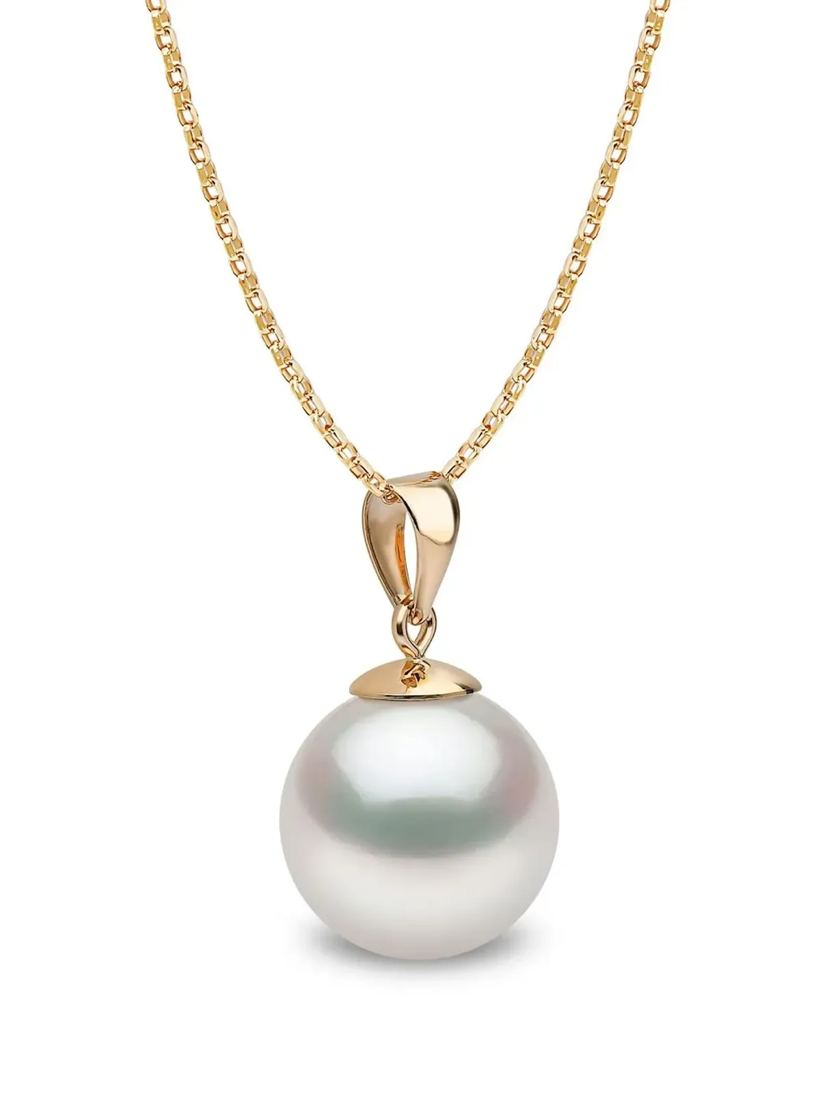 Yoko London 18kt イエローゴールド 南洋真珠 ペンダントネックレス - 画像3