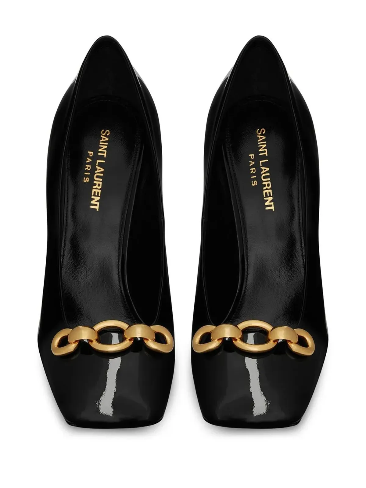 Saint Laurent スイングチェーンリンクパンプス - 画像3