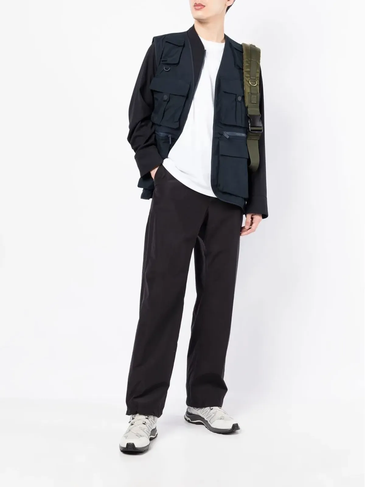 White Mountaineering マルチポケットフィッシングジャケット - 画像2