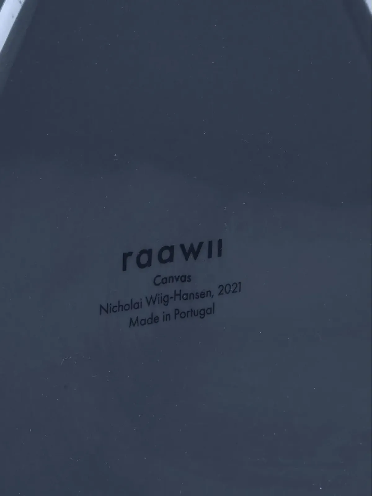 raawii キャンバス地の三角形センターピース - 画像3