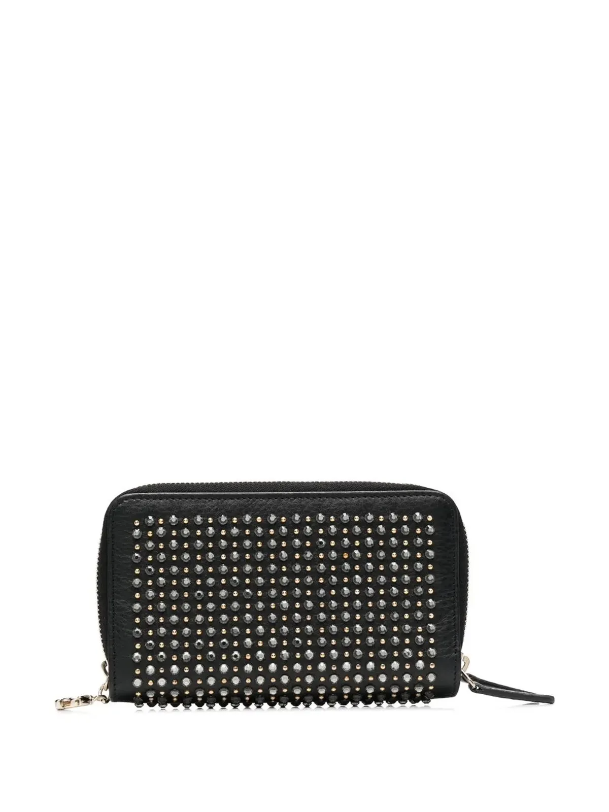 CHANEL Pre-Owned スタッズ付きジップウォレット - 画像2