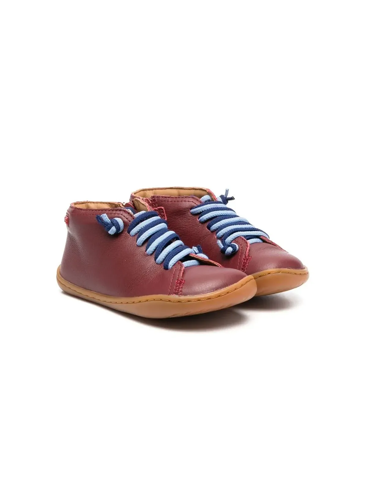 Camper Kids Peu Cami レースアップスニーカー - 画像1