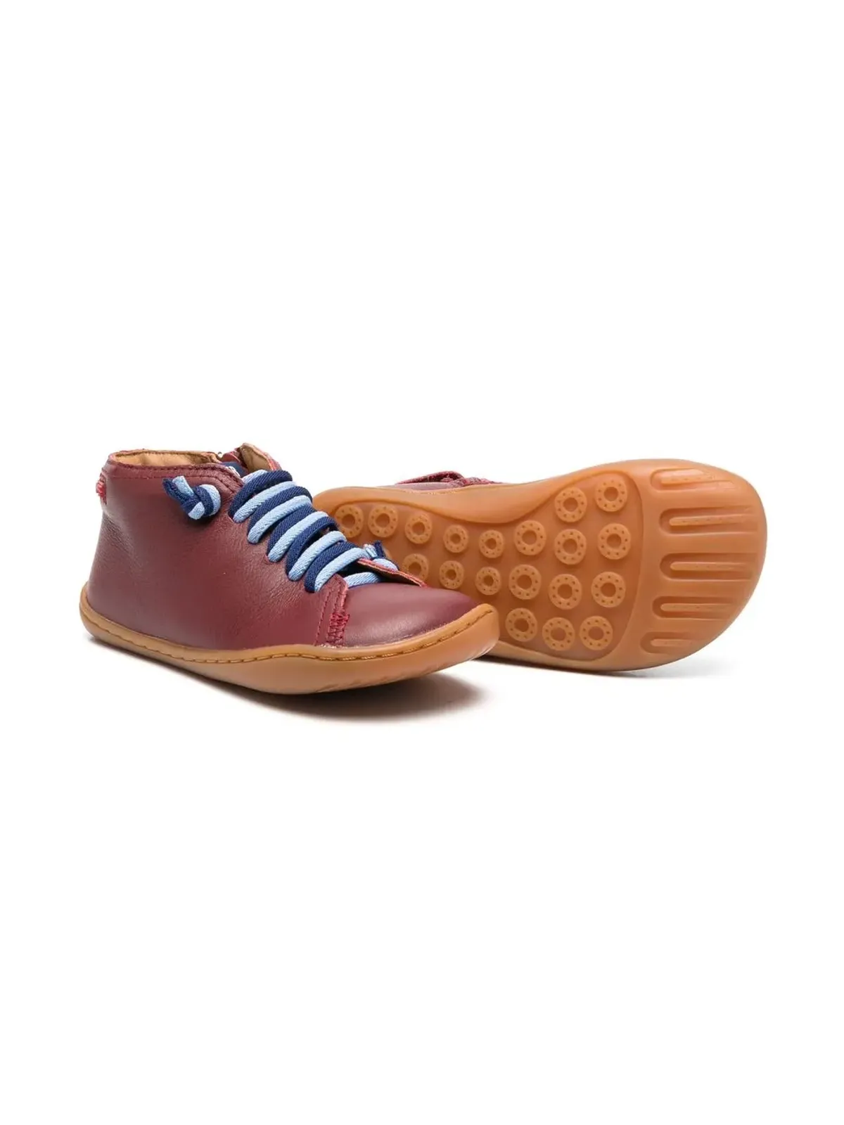 Camper Kids Peu Cami レースアップスニーカー - 画像2