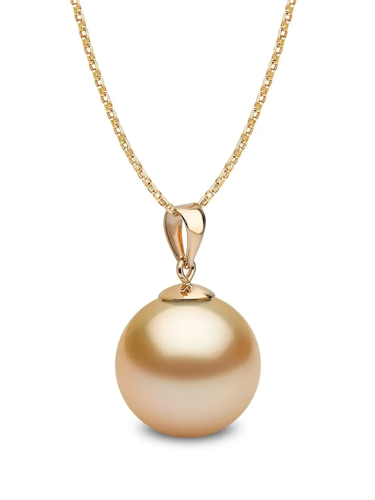 Yoko London 18K イエローゴールド 南洋真珠 ペンダントネックレス - 画像3