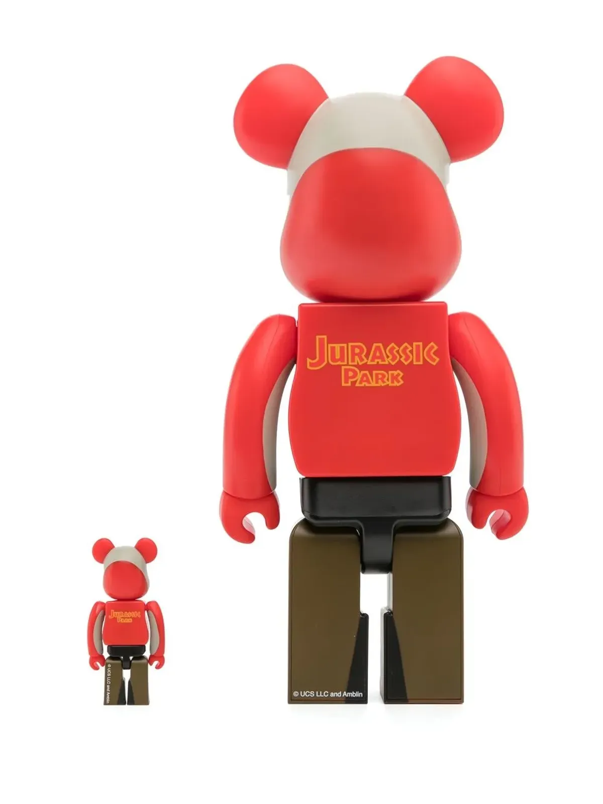 MEDICOM TOY ジュラシックパーク BE@RBRICK フィギュアセット - 画像2