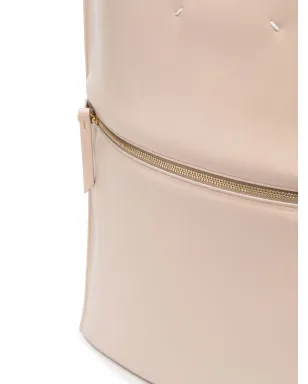 Maison Margiela Tabi flat leather tote bag - Neutrals - サムネイル4