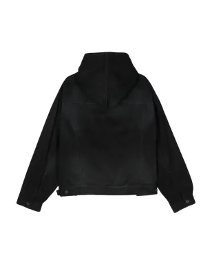Balenciaga コットンフード付きパーカー - ブラック - サムネイル2