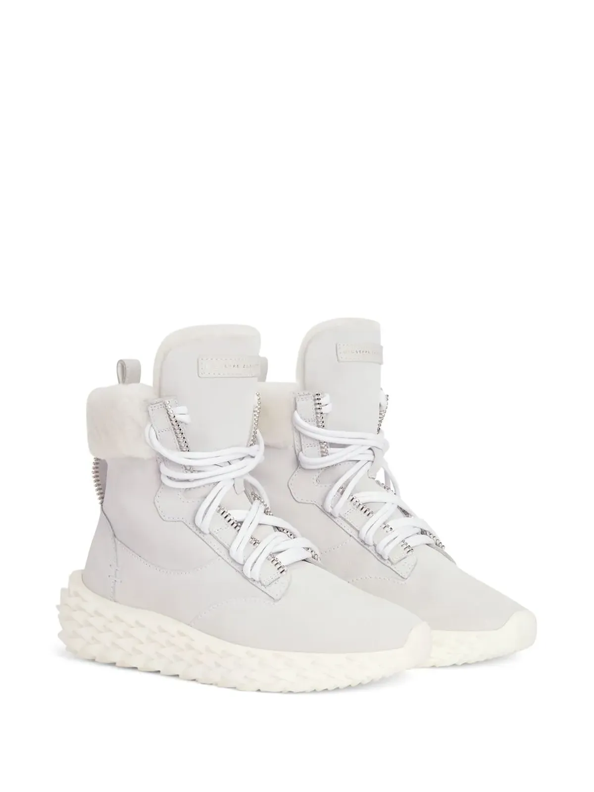 Giuseppe Zanotti Urchin hi-top sneakers - White - 画像2