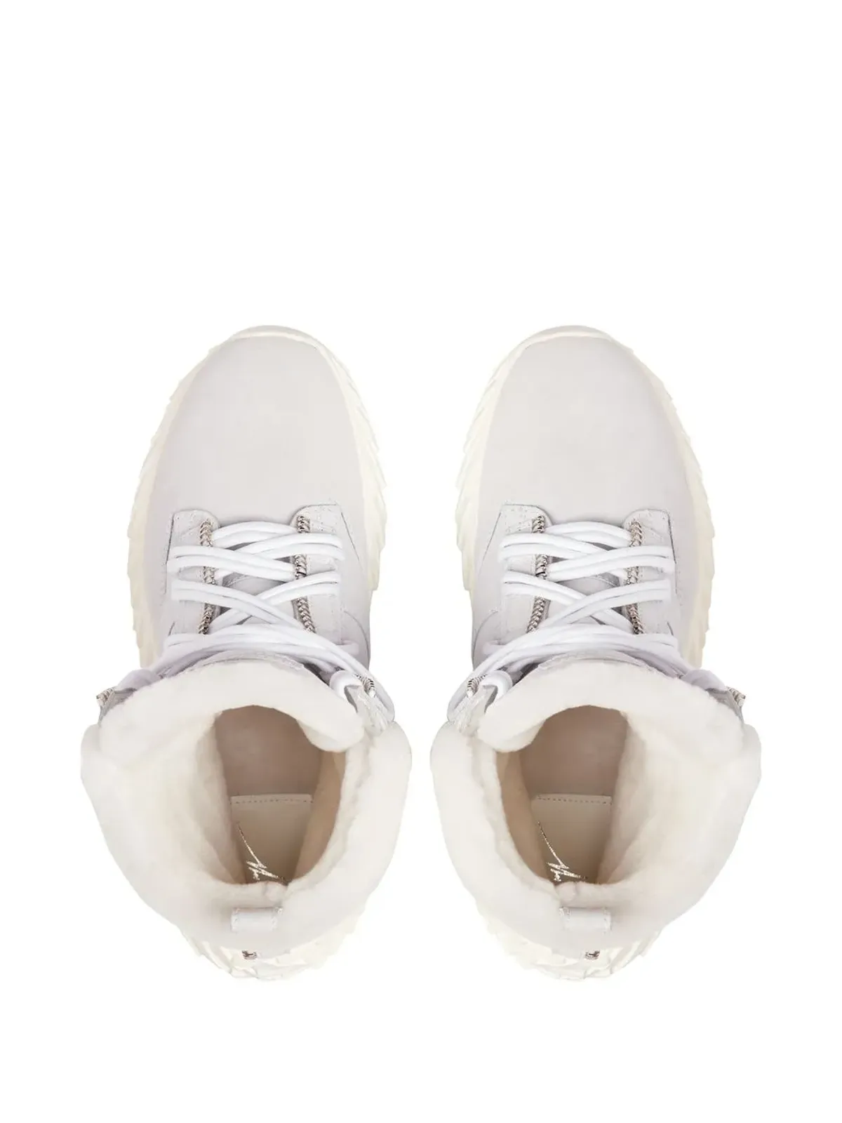 Giuseppe Zanotti Urchin hi-top sneakers - White - 画像4